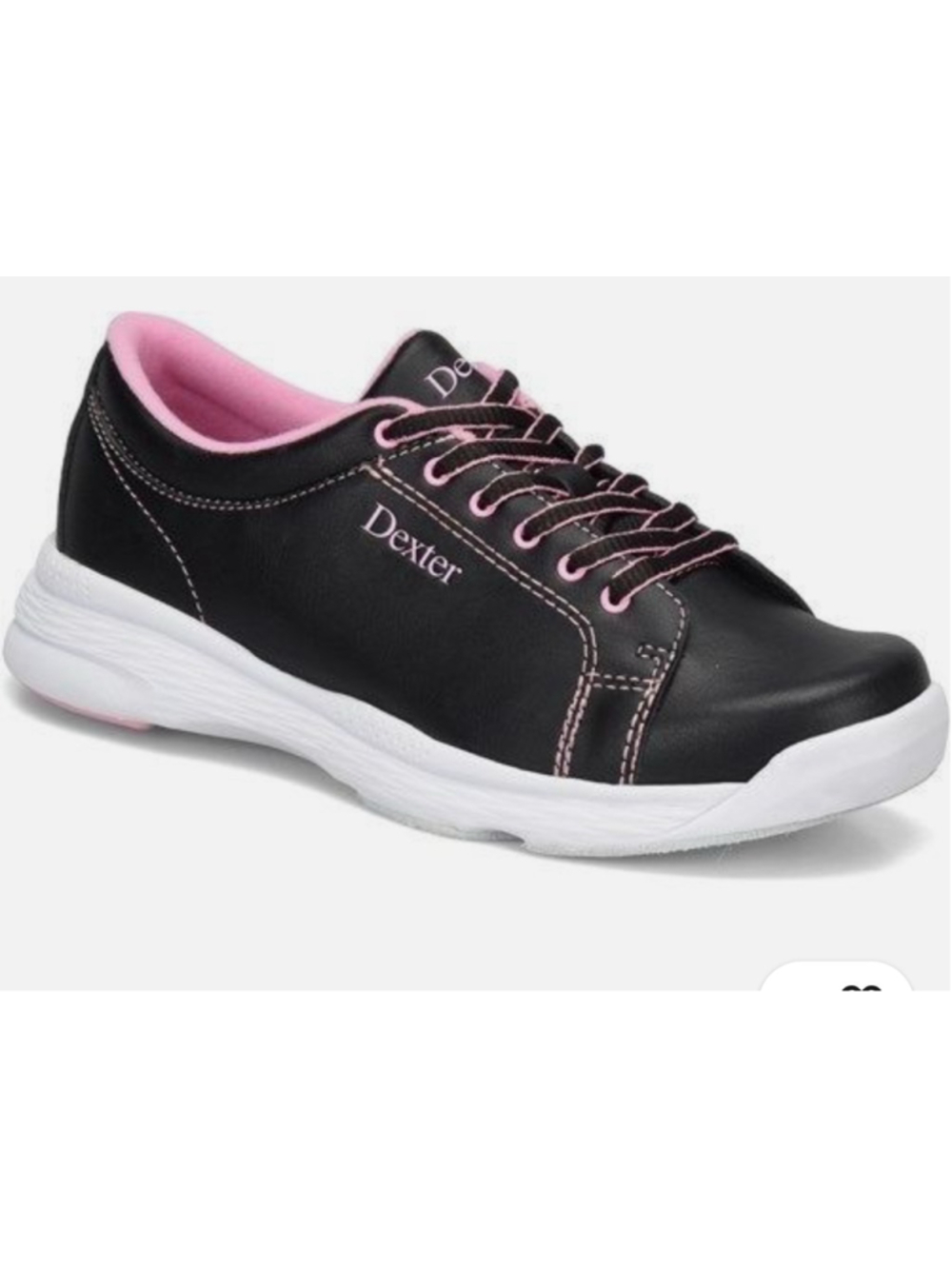 Dexter Womens Raquel V Bowling Shoes- Black/Pink sz 7 adorable!